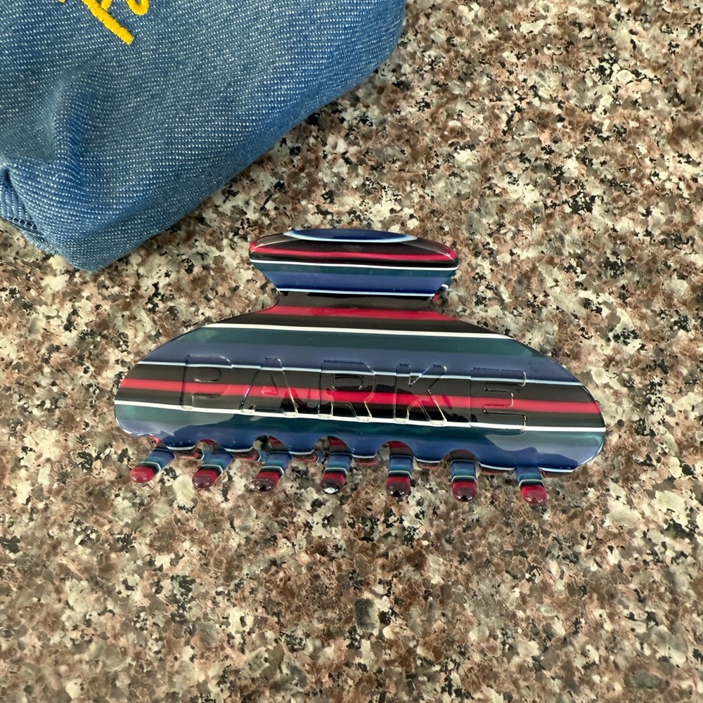 Parker Striped  Claw Clip